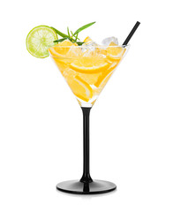 Drink isolated on white background