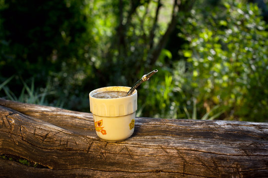 Yerba Mate Cup With Bombilla