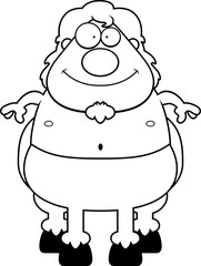 Smiling Cartoon Centaur