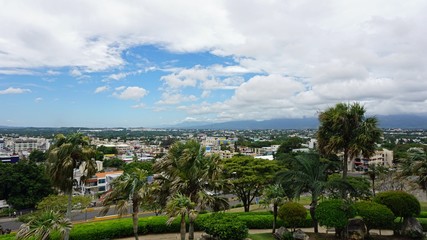 view over santiago