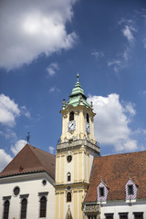 Fototapeta na wymiar Jesuit Church in Bratislava