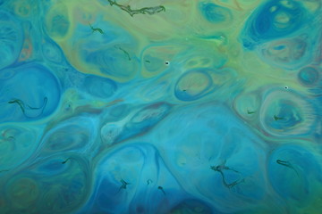 Abstract pattern from space