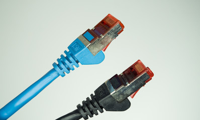 pair of network cables