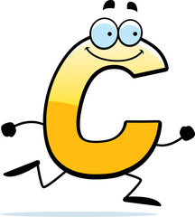 Cartoon C Running