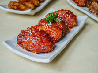 Chicken wings fried