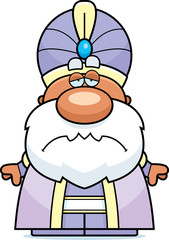 Sad Cartoon Maharaja