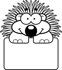 Little Porcupine Sign