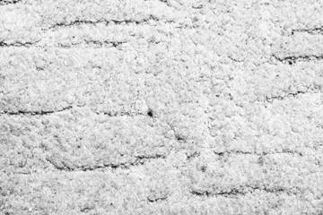Carpet black and white design