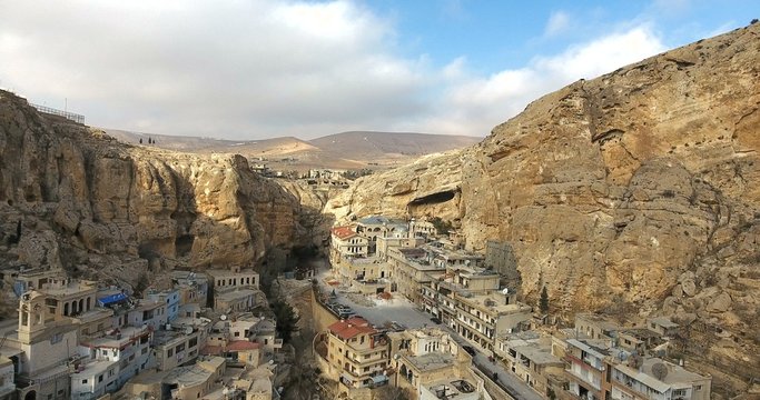 maaloula ville chr&eacute;tienne de syrie 2017 