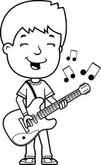 Teen Boy Guitar