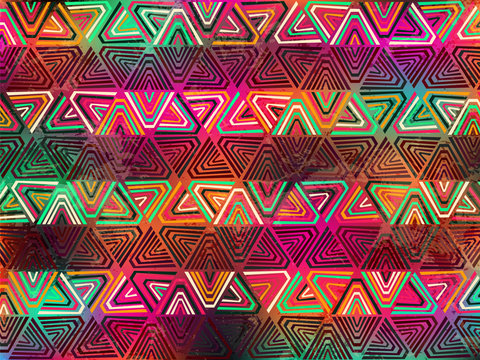 Background triangle geometric abstract colorful 1
