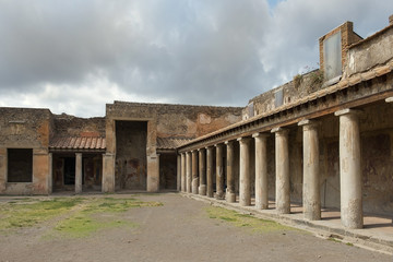 Pompeii ruins, UNESCO World Heritage Site, Campania region, Italy