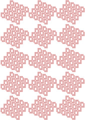 Seamless cube pattern.