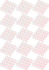 Fototapeta premium Seamless cube pattern.