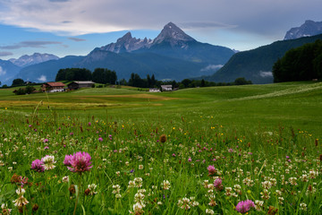 Blick auf den Watzmann