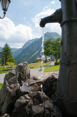 brunnen im kleinwalsertal
