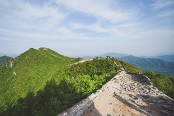 Great Wall of China, Jiankou wild and unrestored section