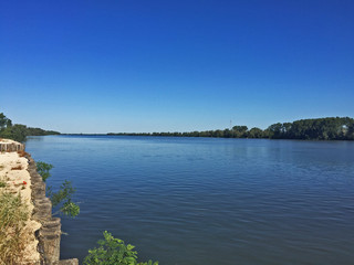 Il fiume Po a Cà Tiepolo - Porto Tolle