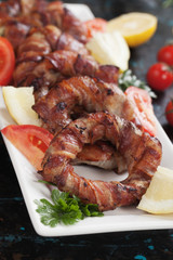 Bacon onion rings