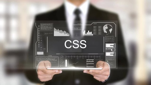 CSS, Hologram Futuristic Interface Concept, Augmented Virtual Reality