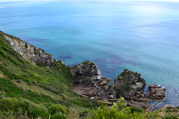 Fototapeta na wymiar ocean view in New Zealand