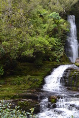 Fototapeta na wymiar waterfall in New Zealand