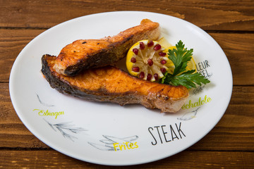 Fish with grill
