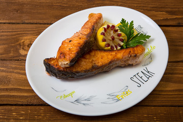 Fish with grill