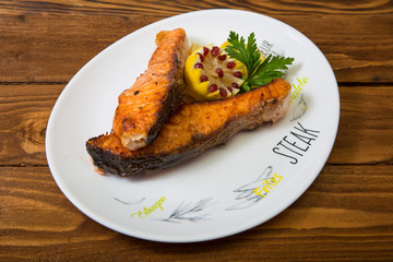Fish with grill
