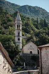 Fototapeta na wymiar Perast Church, Montenegro