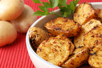 Herb and Garlic Potatoes