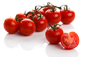 Fresh cherry tomatoes