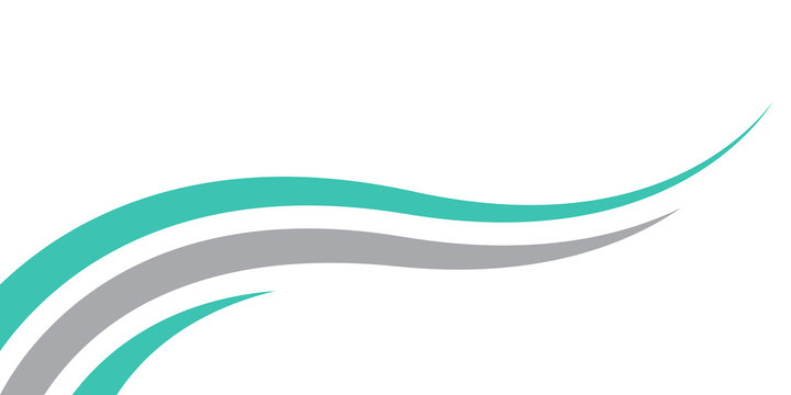 wave spalsh swoosh logo vector