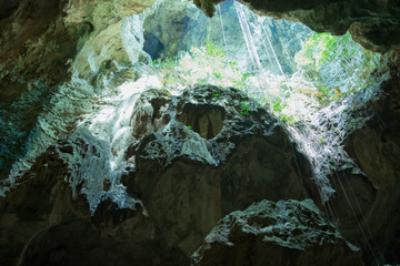 Natural Cave at South of Thailand