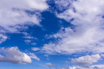 clouds with blue sky background