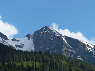 Obraz premium Views from the 3 Valley Gap area of British Columbia.Scenic mountain landscapes up close