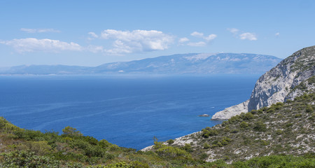 Fototapeta na wymiar Zakynthos island sightseeing point Greece,