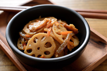 レンコンのきんぴら