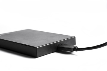 black external hard disk