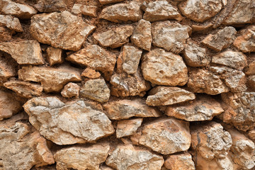 Rocks wall