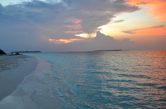 Moldives sunset