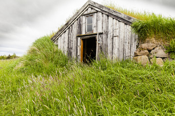 old wooden house iceland