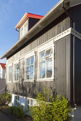 wooden house iceland