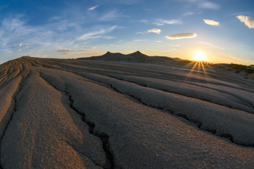 Muddy Volcanoes, Buzau,Romania