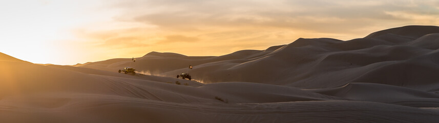 Fototapeta na wymiar sand dune sunset