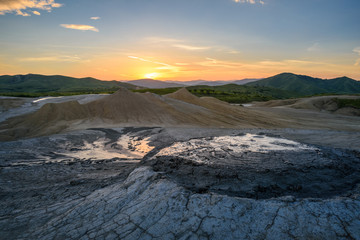 Muddy Volcanoes, Buzau,Romania