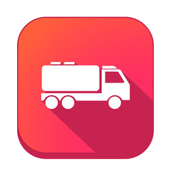 ikona z długim cieniem na tle zaokrąglonego kwadratu