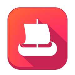 ikona z długim cieniem na tle zaokrąglonego kwadratu © vempireart