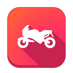 ikona z długim cieniem na tle zaokrąglonego kwadratu © vempireart