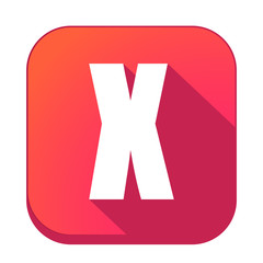 ikona z długim cieniem na tle zaokrąglonego kwadratu © vempireart